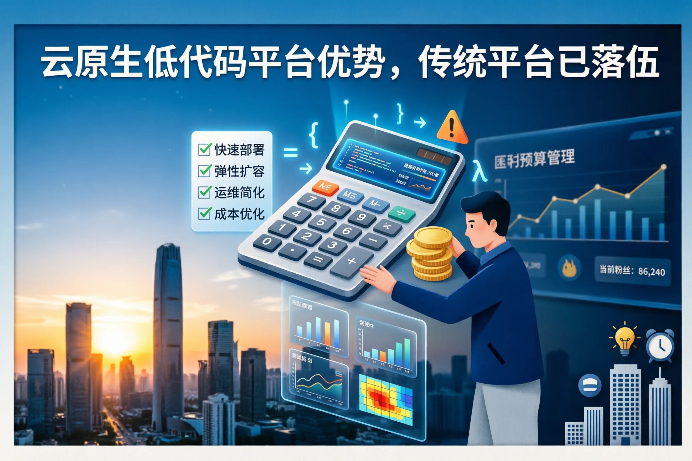 云原生低代码平台优势，传统平台已落伍