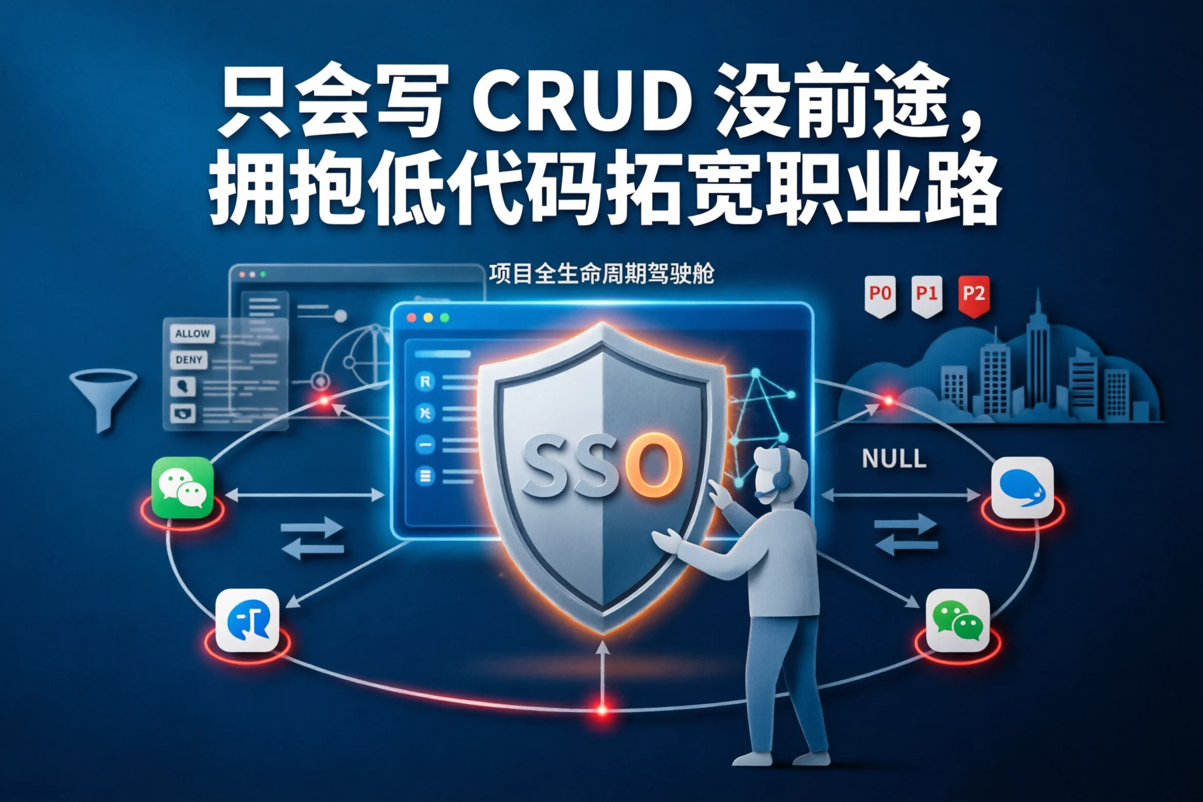 只会写 CRUD 没前途，拥抱低代码拓宽职业路