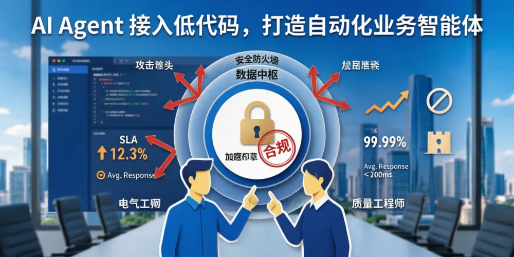 AI Agent 接入低代码，打造自动化业务智能体