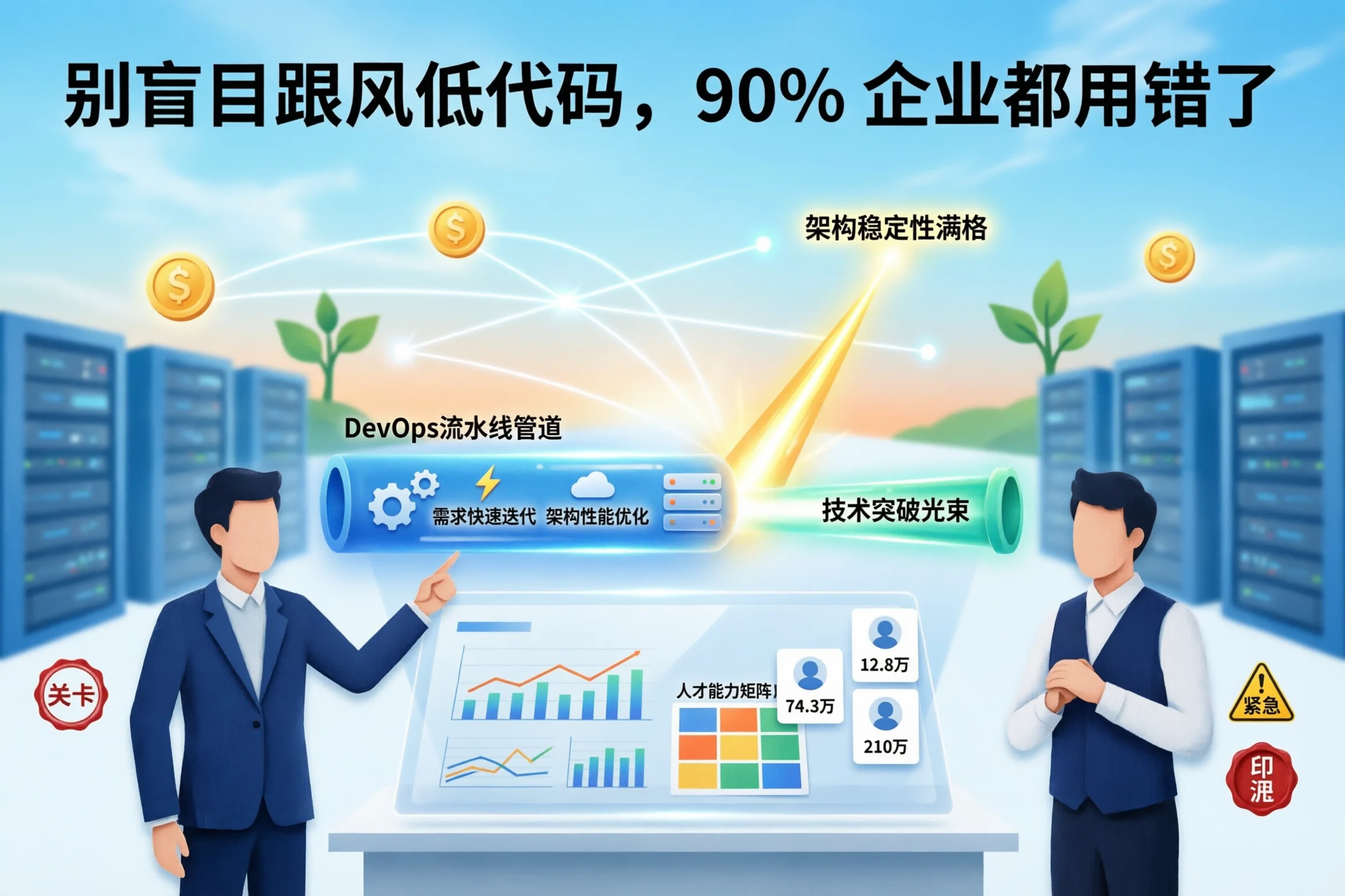 别盲目跟风低代码，90% 企业都用错了