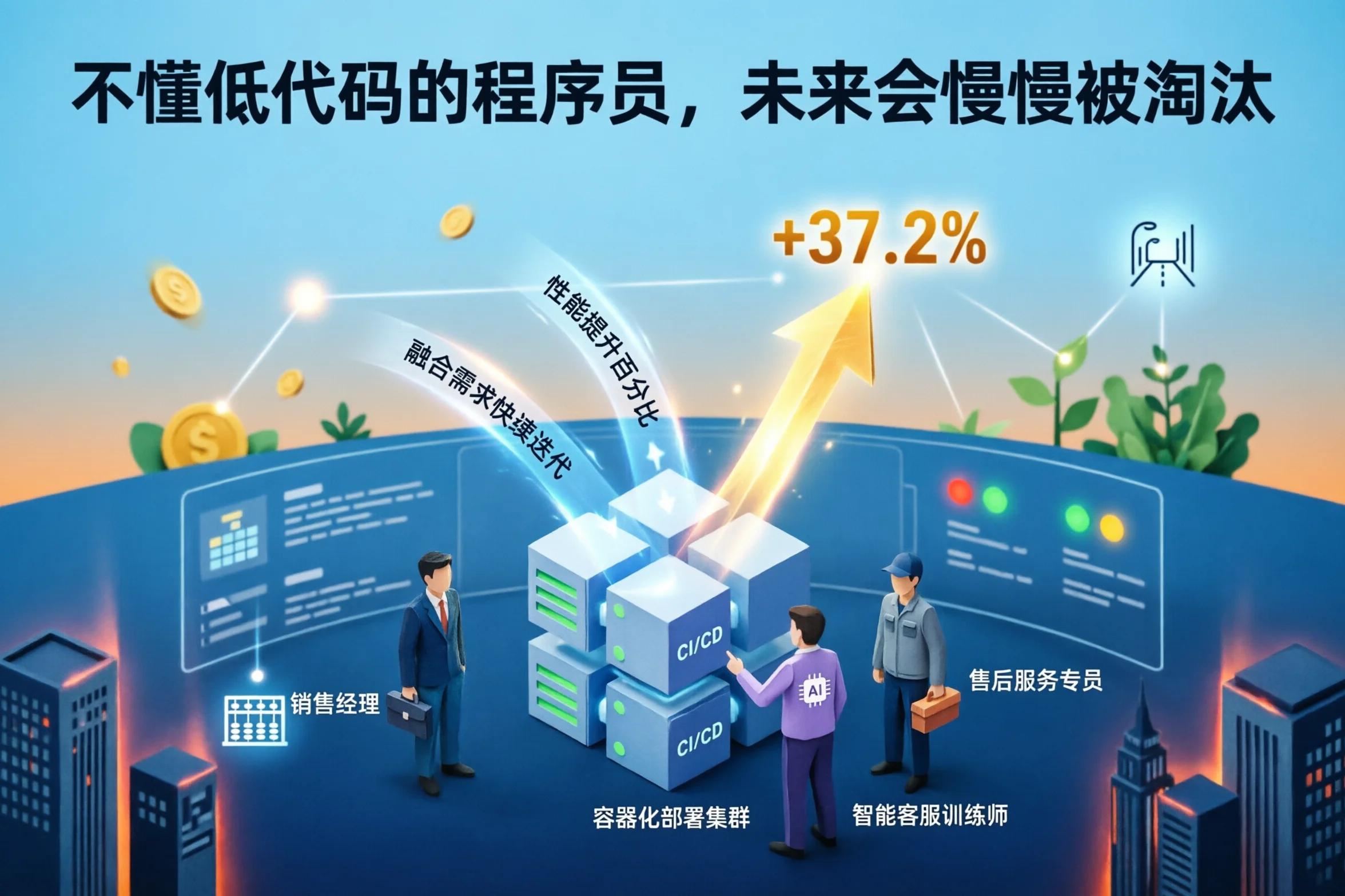 不懂低代码的程序员，未来会慢慢被淘汰