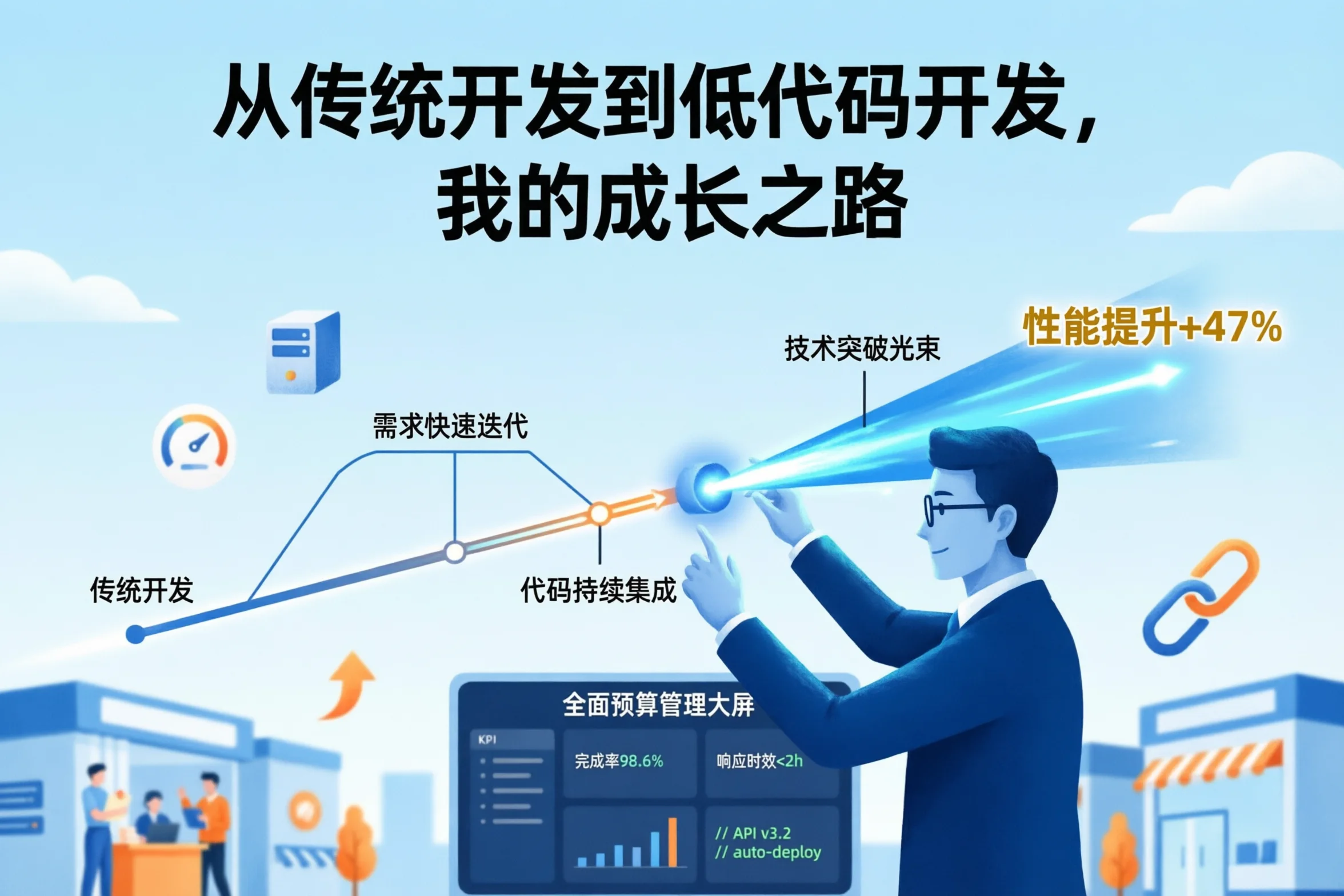 从传统开发到低代码开发，我的成长之路