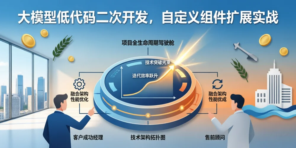 大模型低代码二次开发，自定义组件扩展实战