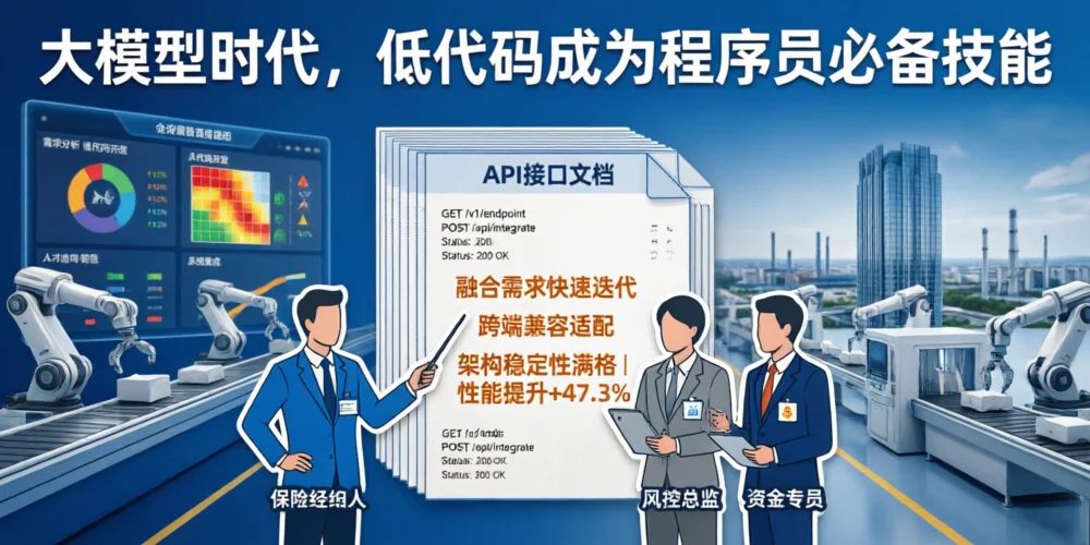 大模型时代，低代码成为程序员必备技能