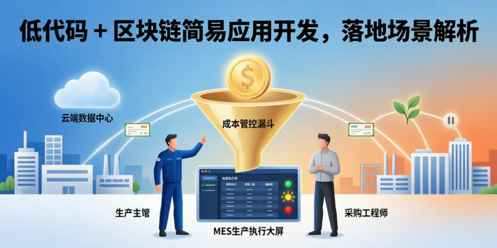 低代码 + 区块链简易应用开发，落地场景解析