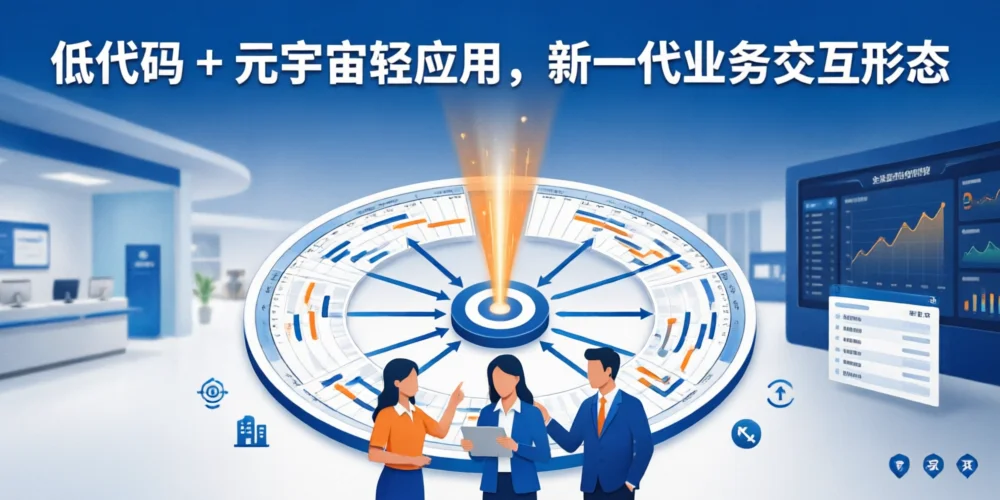 低代码 + 元宇宙轻应用，新一代业务交互形态