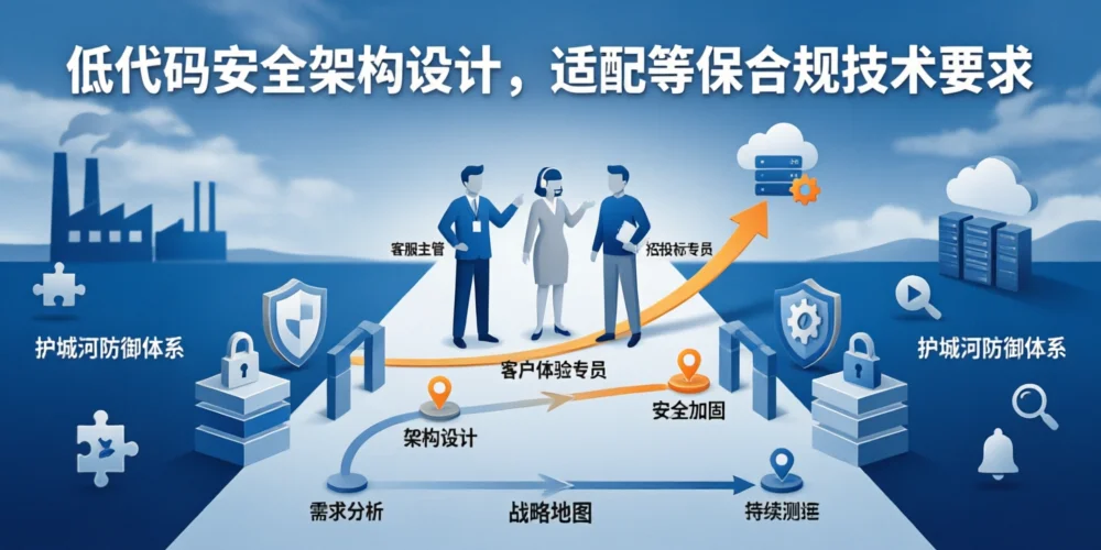 低代码安全架构设计，适配等保合规技术要求