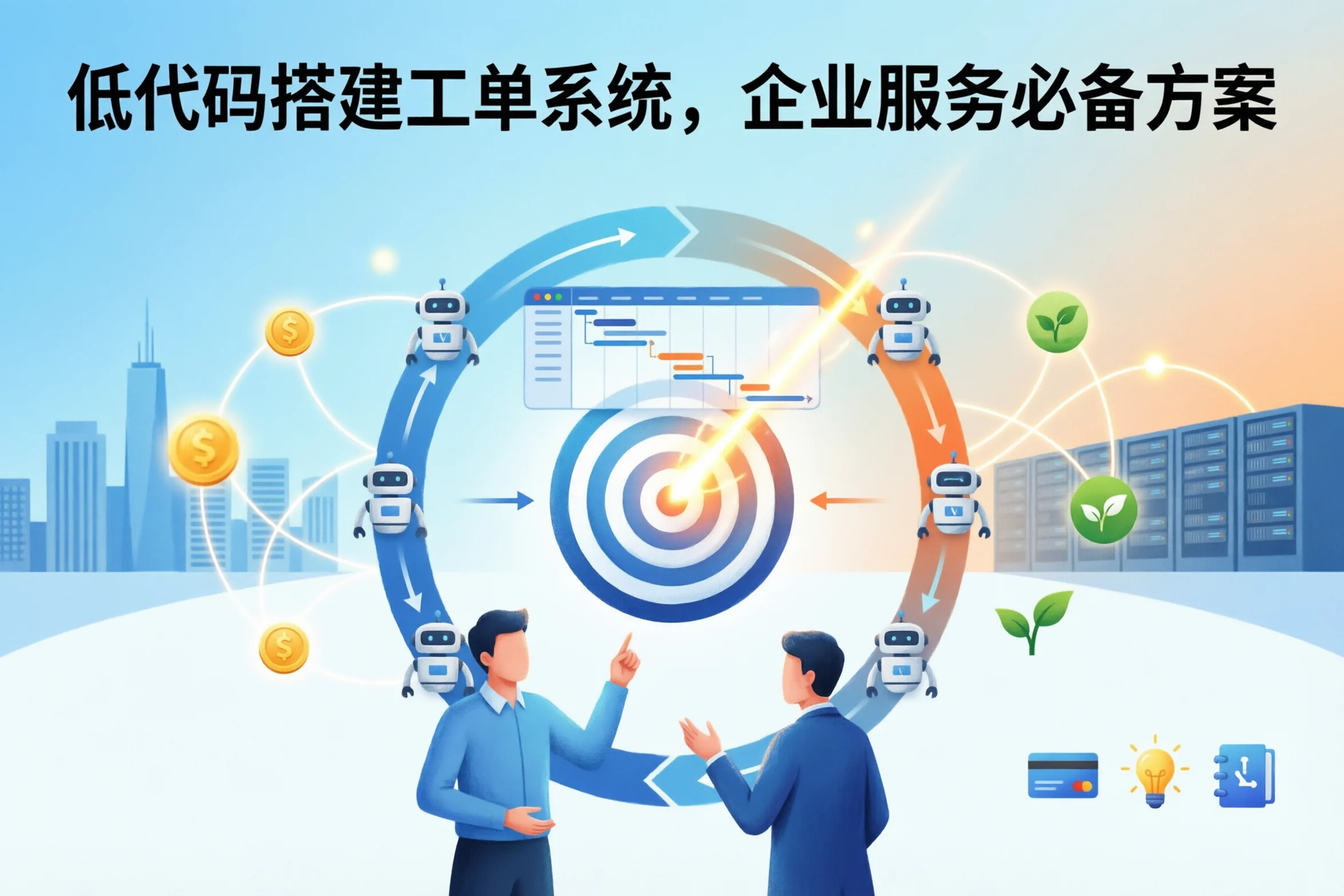低代码搭建工单系统，企业服务必备方案