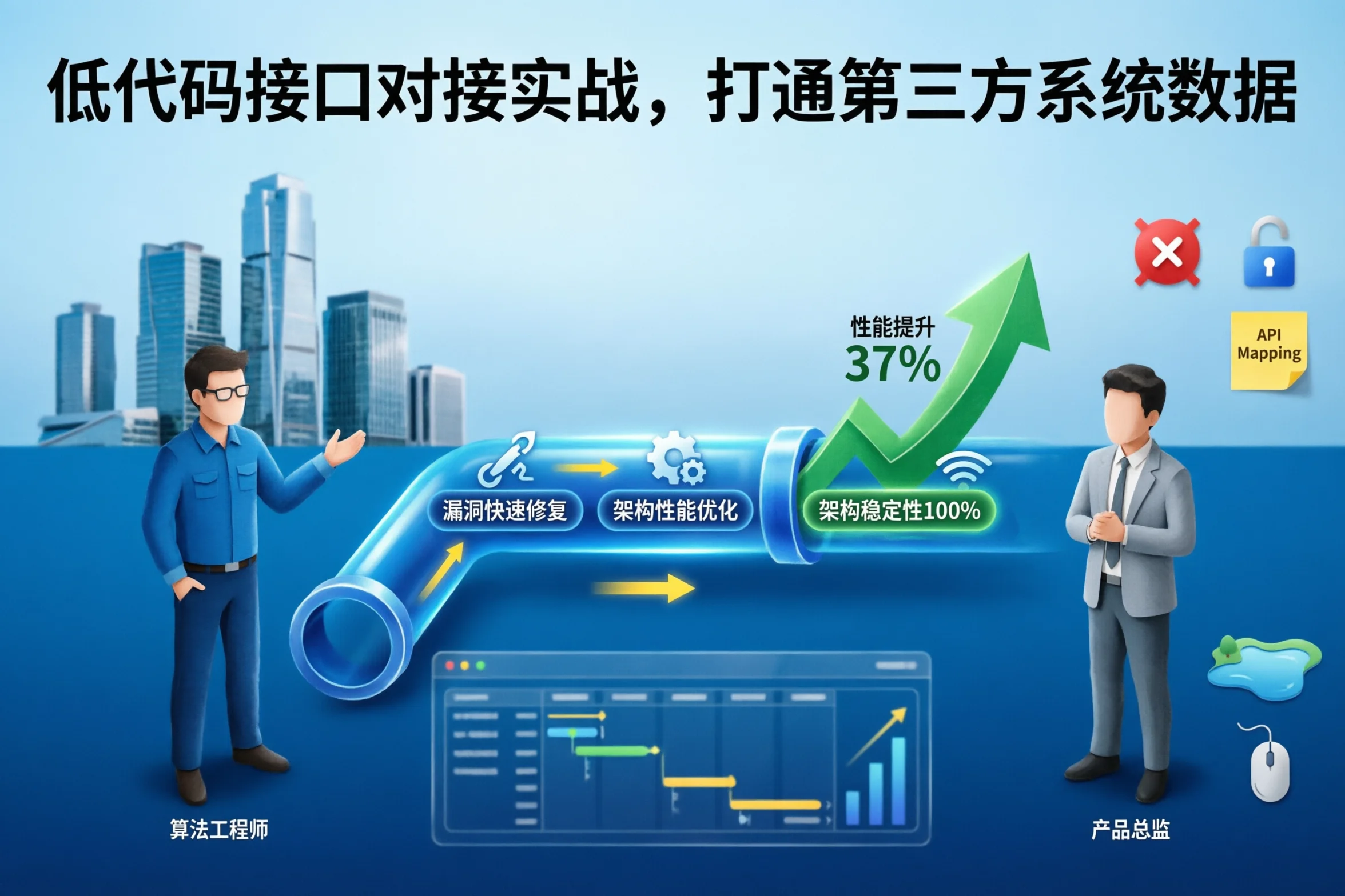 低代码接口对接实战，打通第三方系统数据