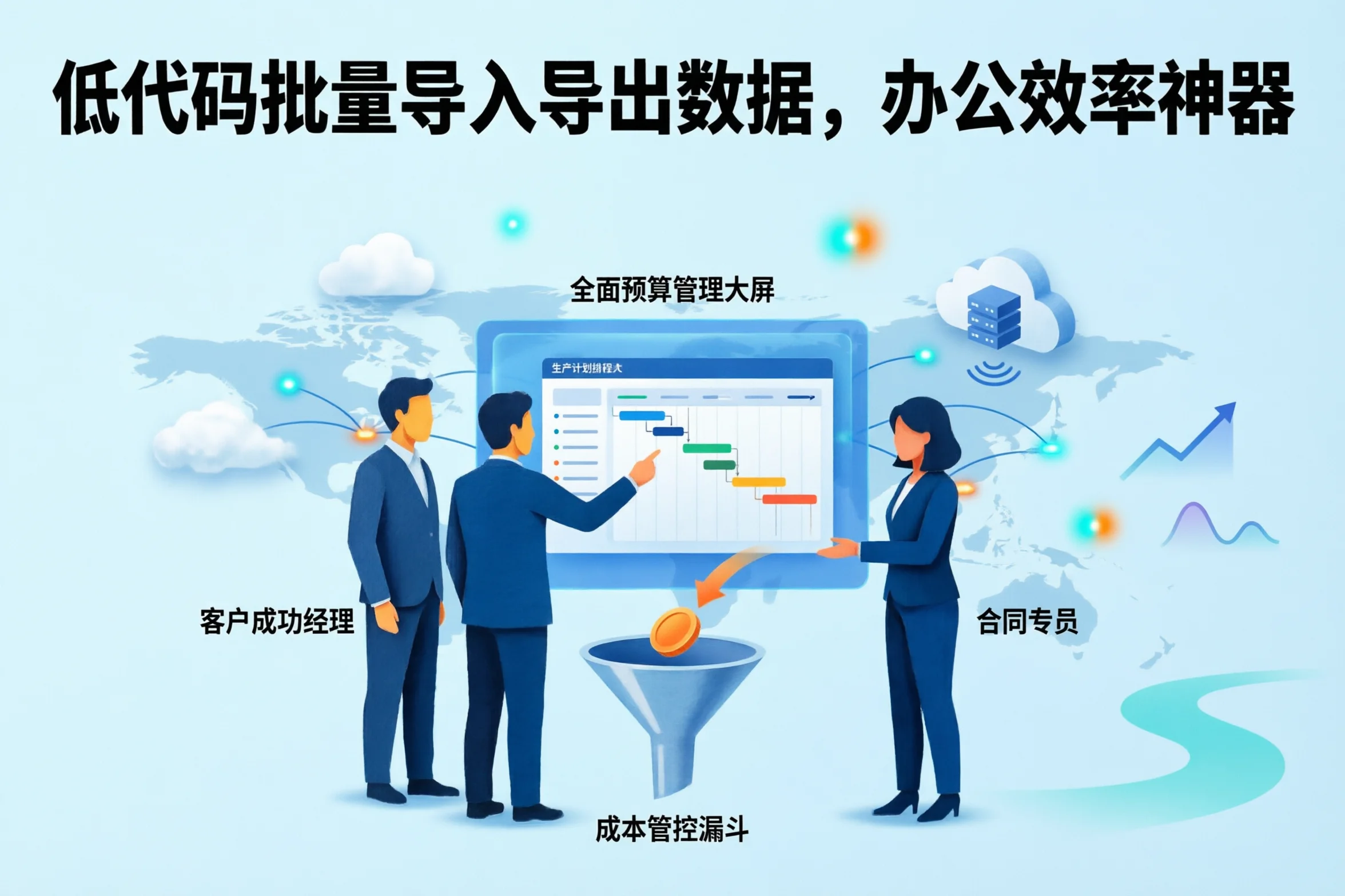 低代码批量导入导出数据，办公效率神器