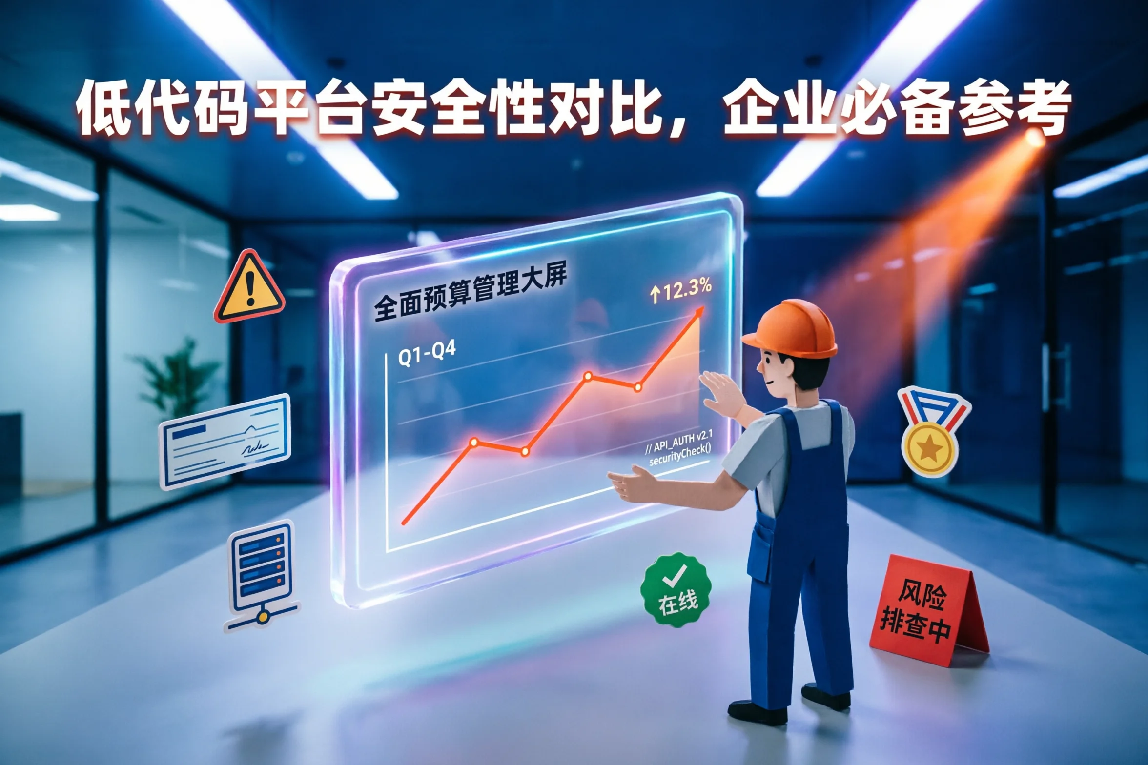 低代码平台安全性对比，企业必备参考