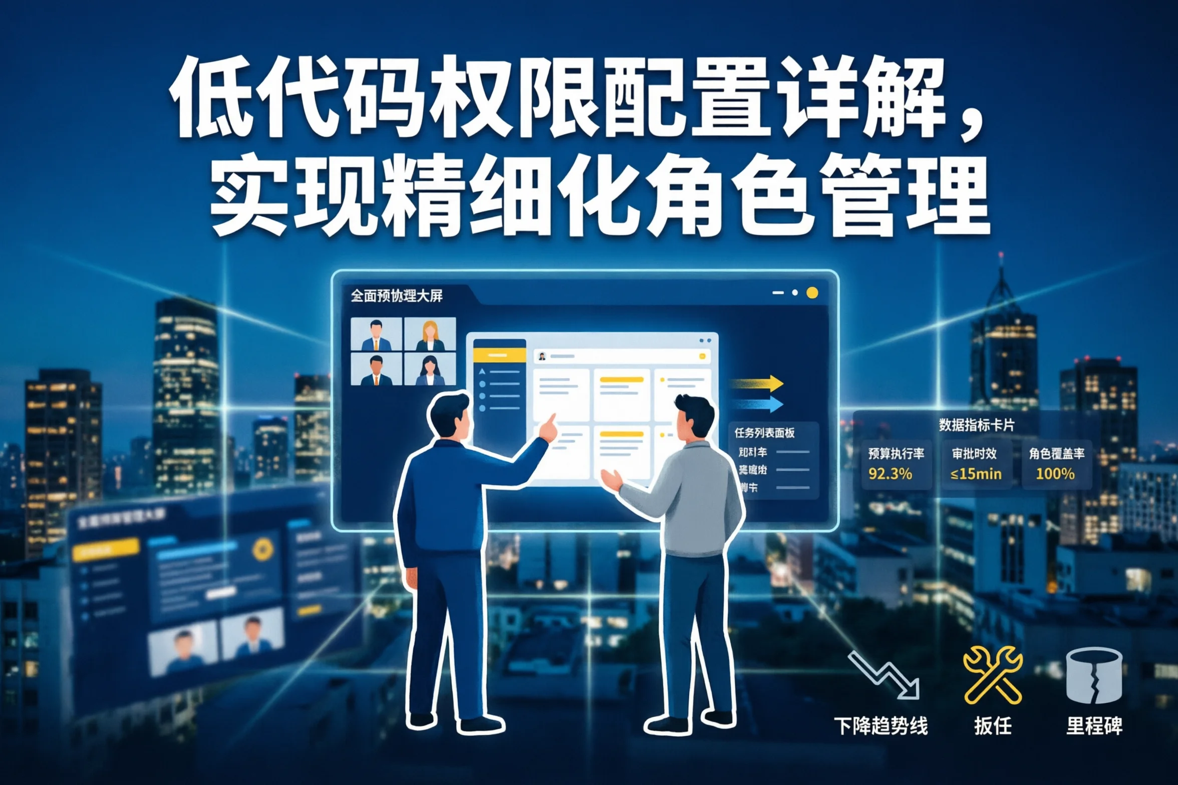 低代码权限配置详解，实现精细化角色管理