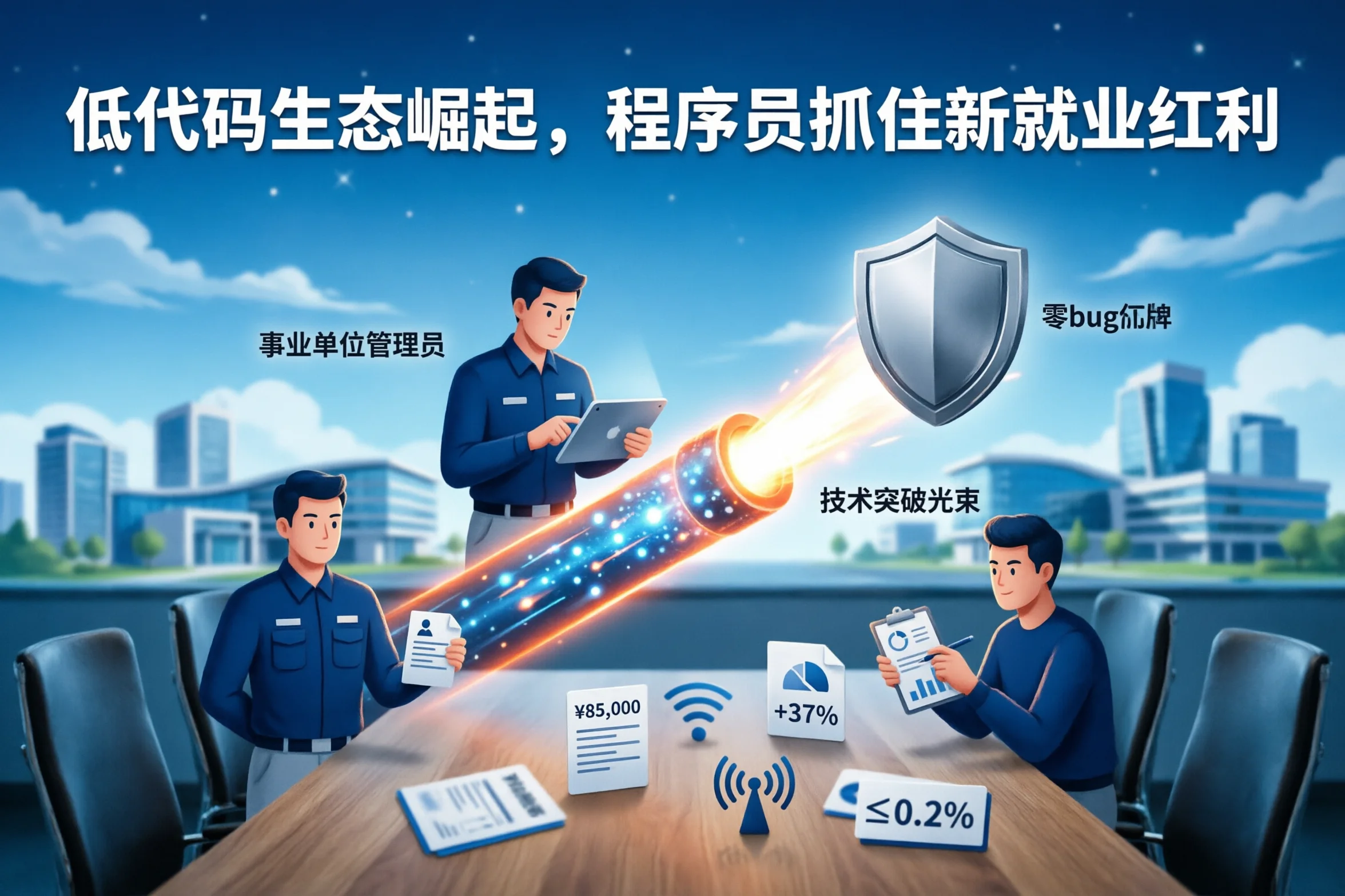 低代码生态崛起，程序员抓住新就业红利