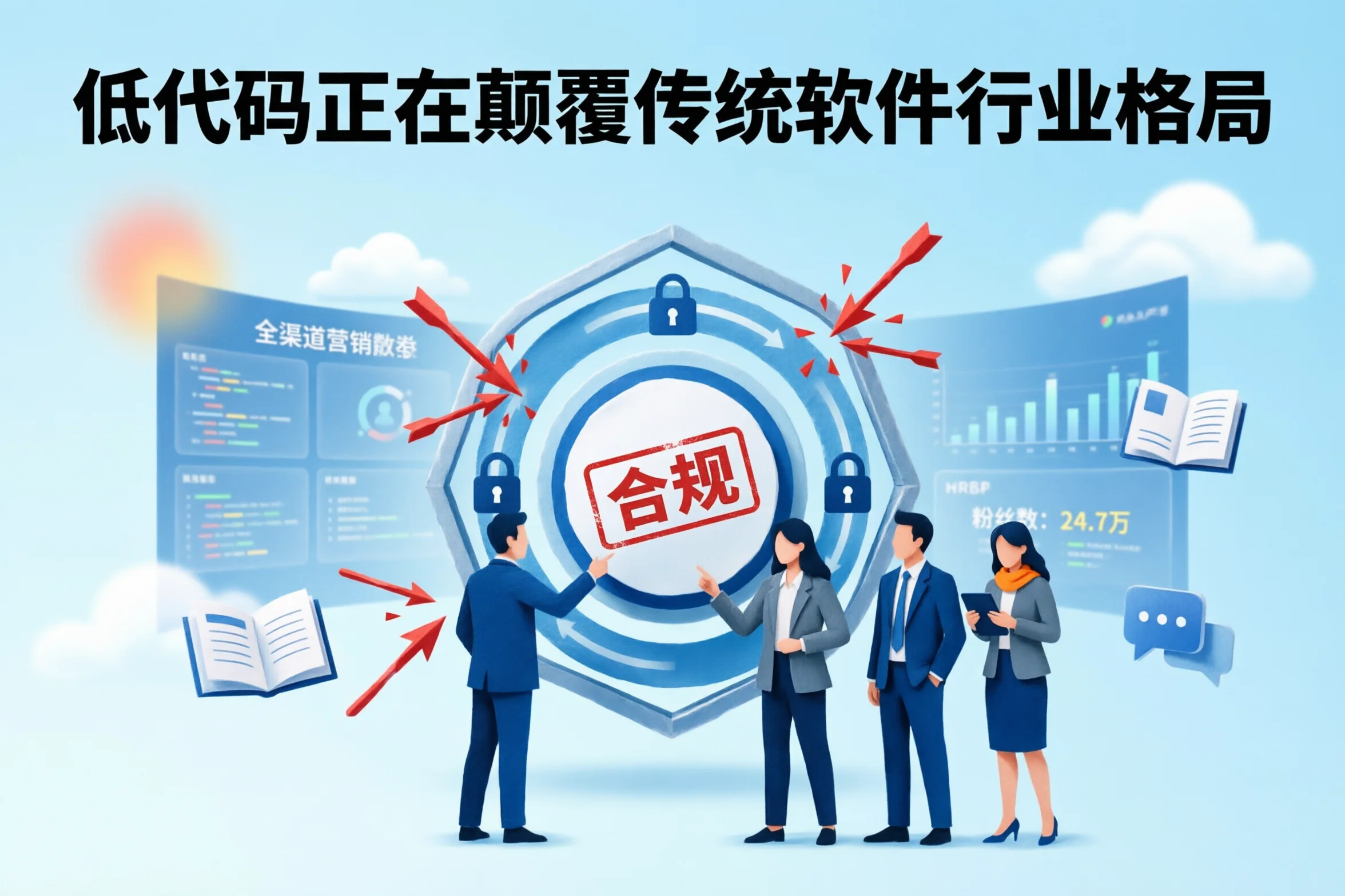 低代码正在颠覆传统软件行业格局