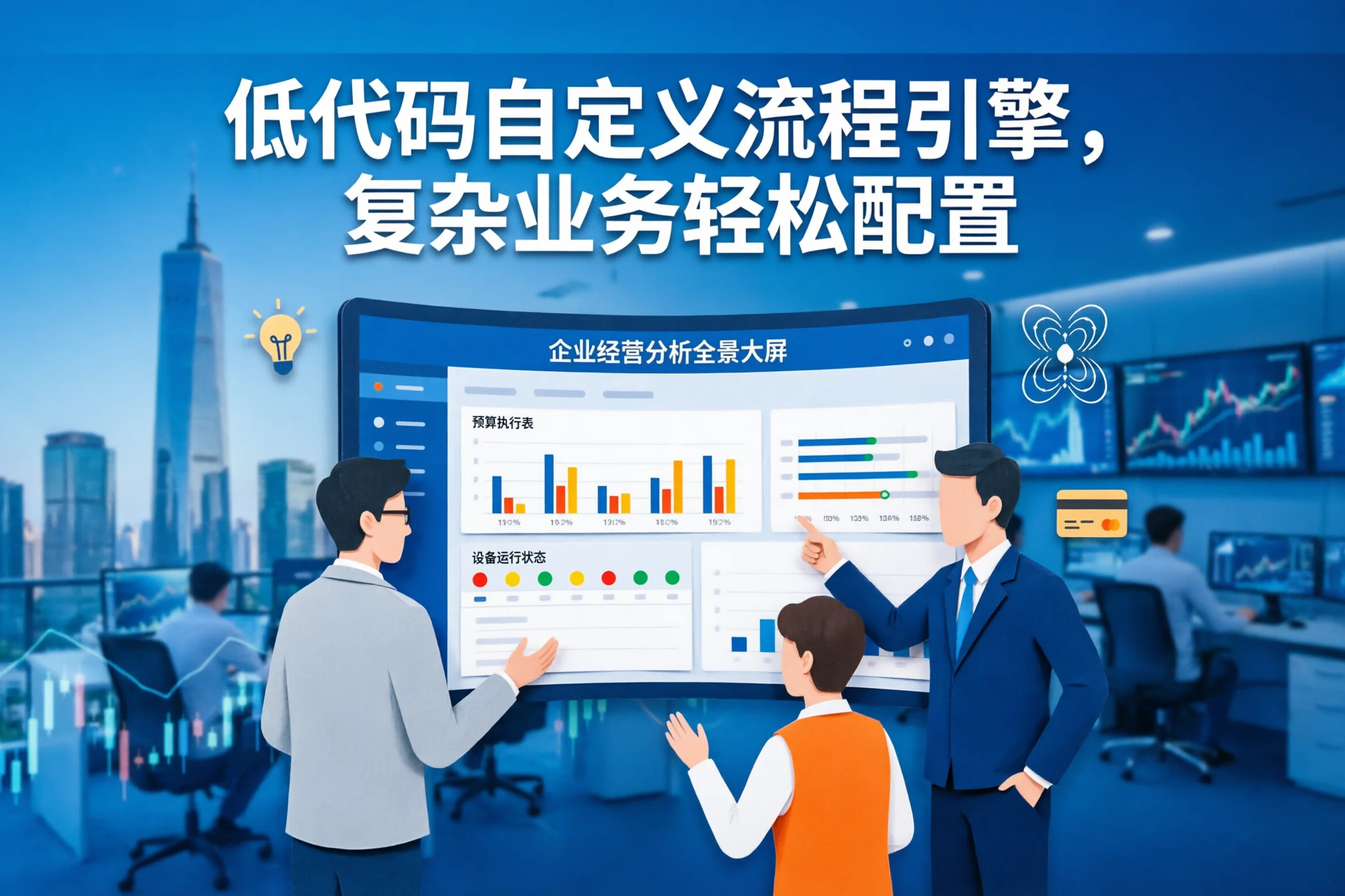 低代码自定义流程引擎，复杂业务轻松配置