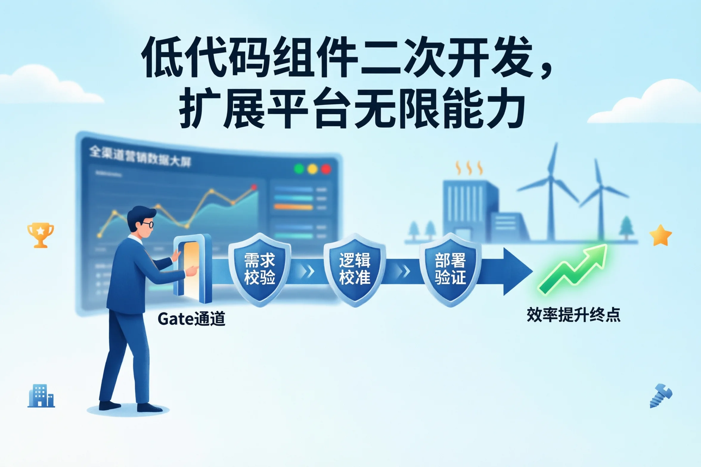 低代码组件二次开发，扩展平台无限能力