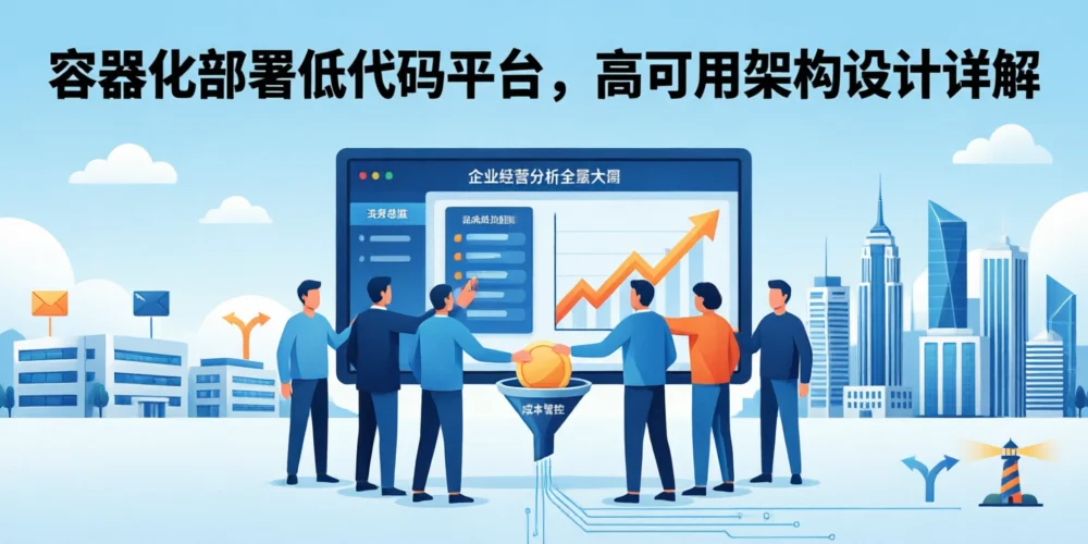 容器化部署低代码平台，高可用架构设计详解