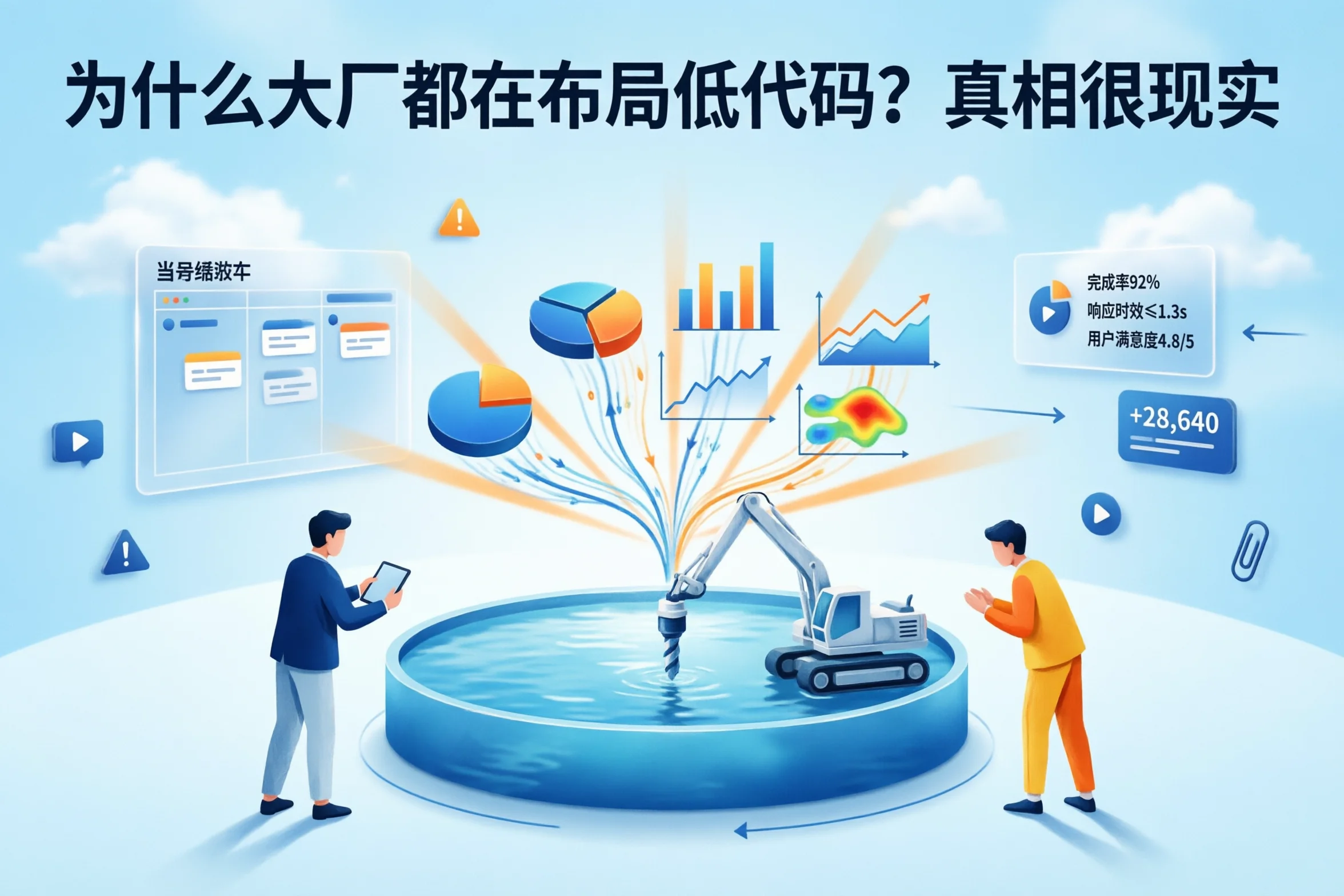 为什么大厂都在布局低代码？真相很现实
