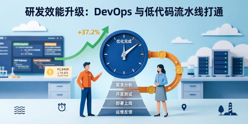 研发效能升级：DevOps 与低代码流水线打通
