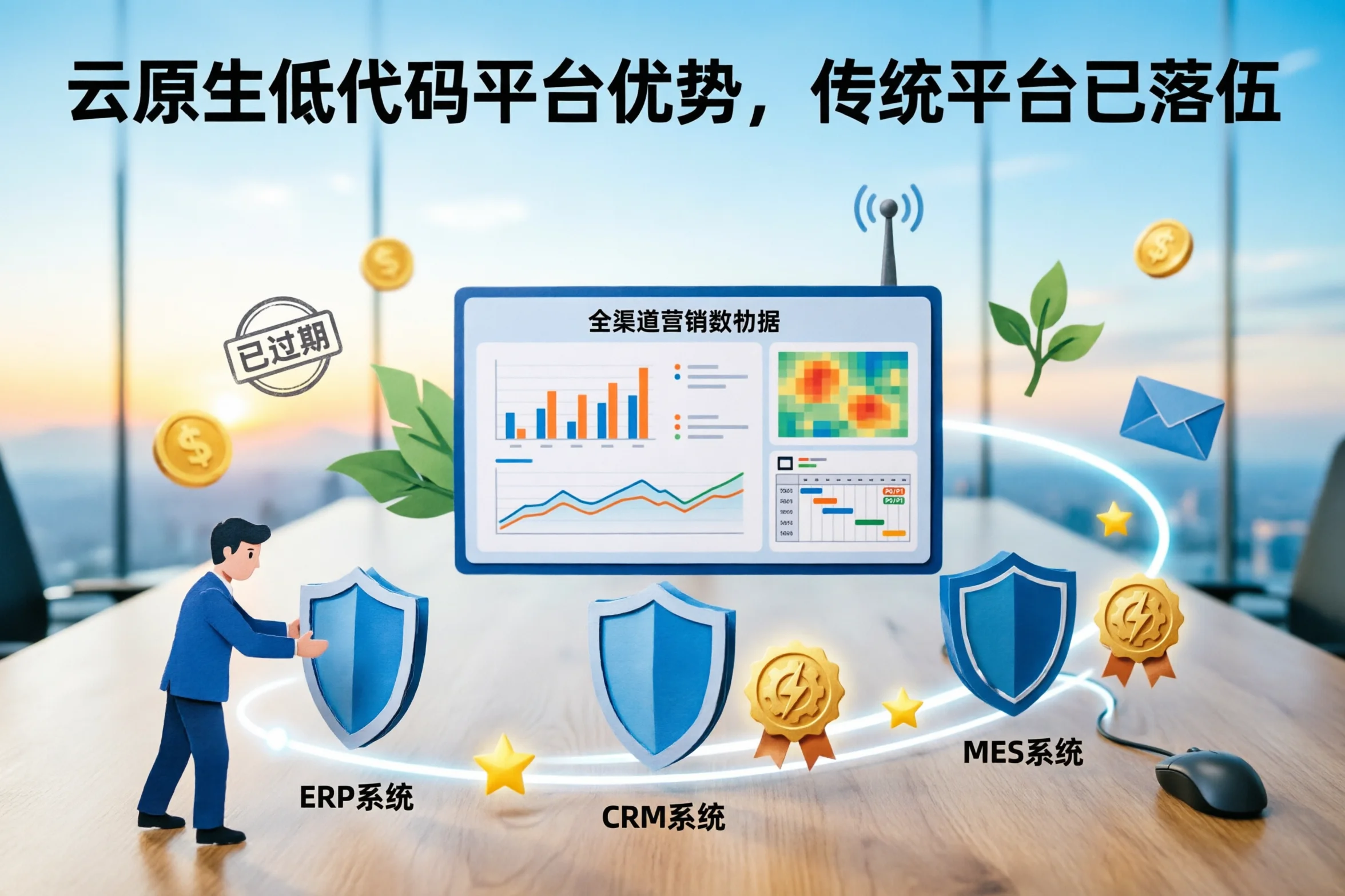 云原生低代码平台优势，传统平台已落伍