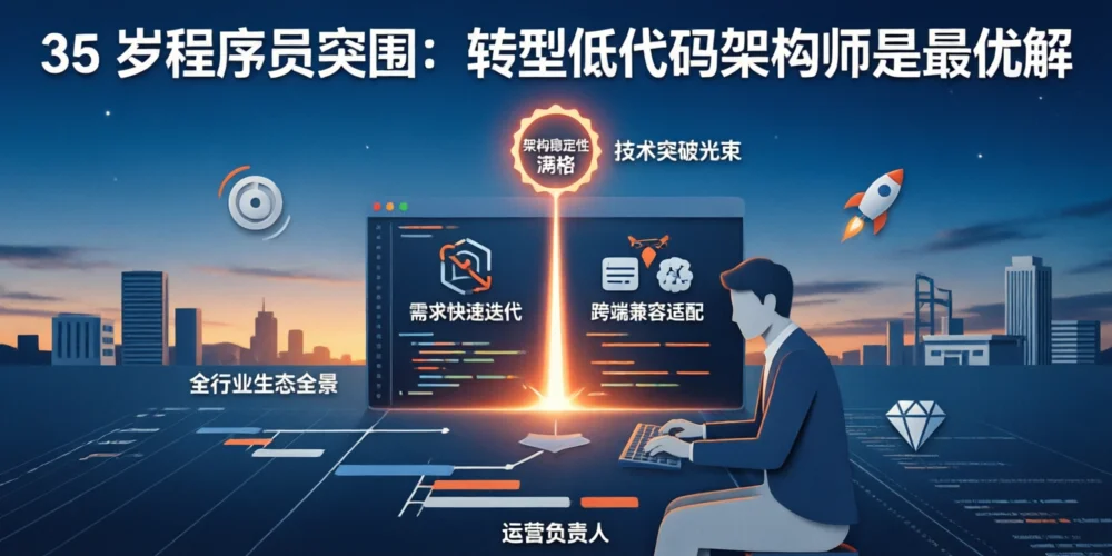 35 岁程序员突围：转型低代码架构师是最优解