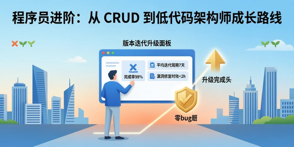 程序员进阶：从 CRUD 到低代码架构师成长路线