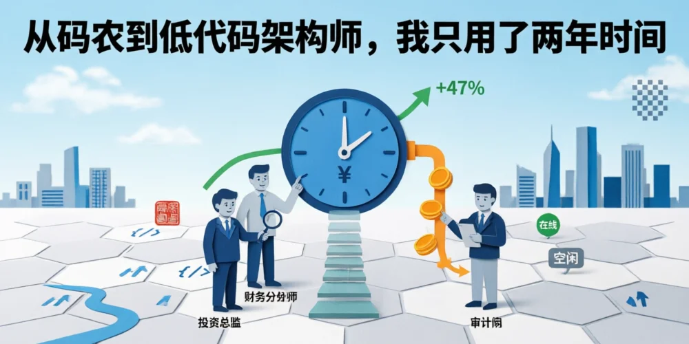 从码农到低代码架构师，我只用了两年时间
