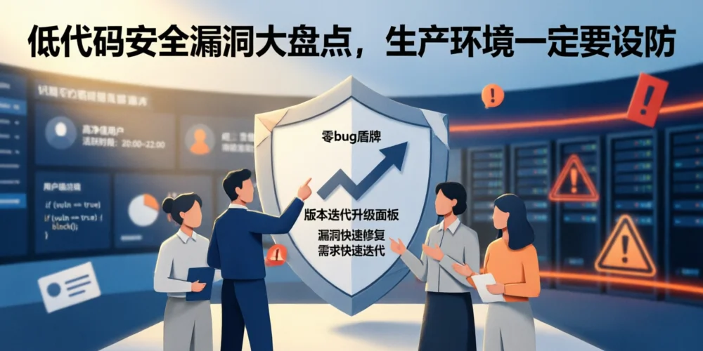 低代码安全漏洞大盘点，生产环境一定要设防
