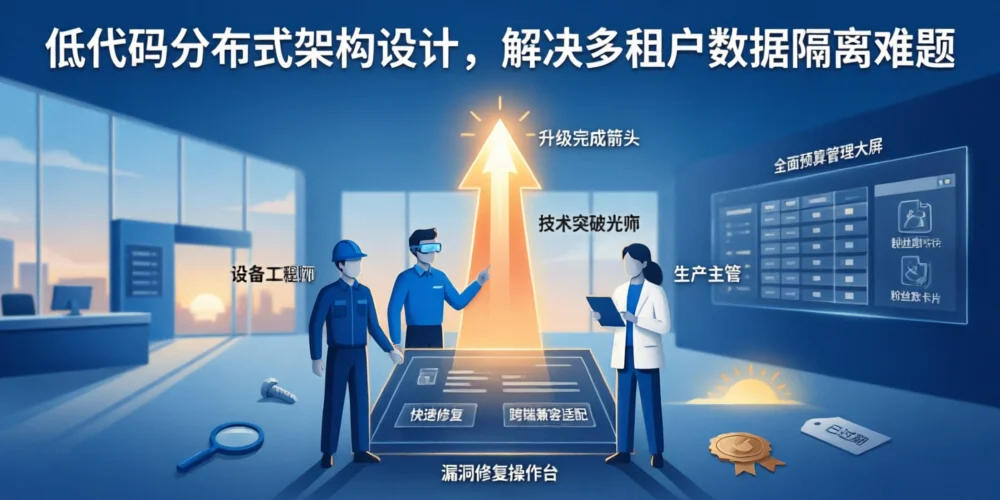 低代码分布式架构设计，解决多租户数据隔离难题
