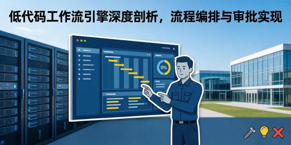 低代码工作流引擎深度剖析，流程编排与审批实现