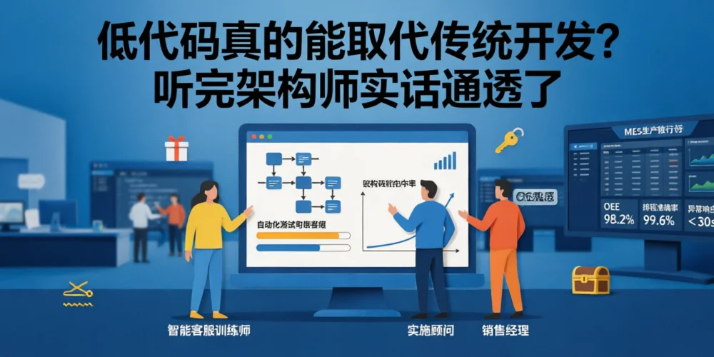 低代码真的能取代传统开发？听完架构师实话通透了