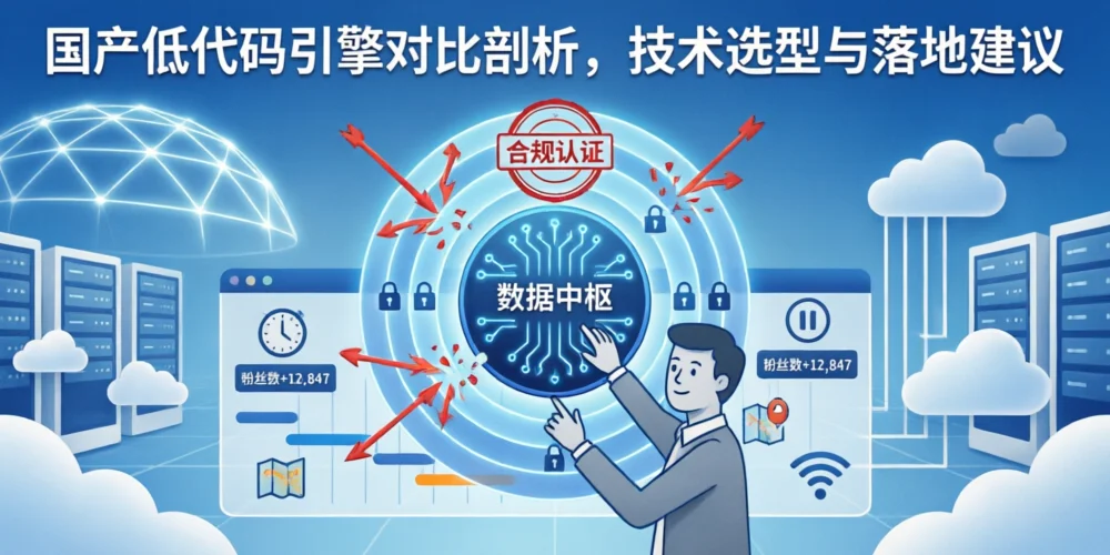 国产低代码引擎对比剖析，技术选型与落地建议