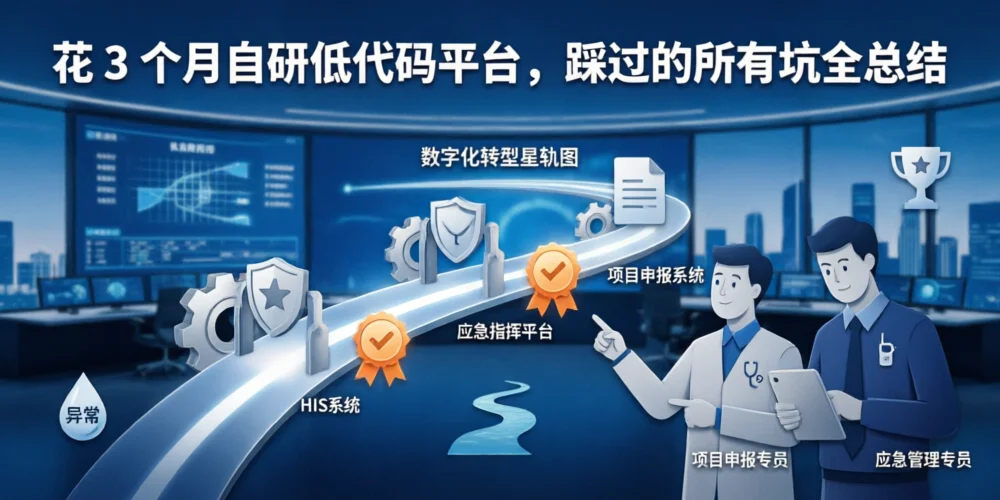 花 3 个月自研低代码平台，踩过的所有坑全总结