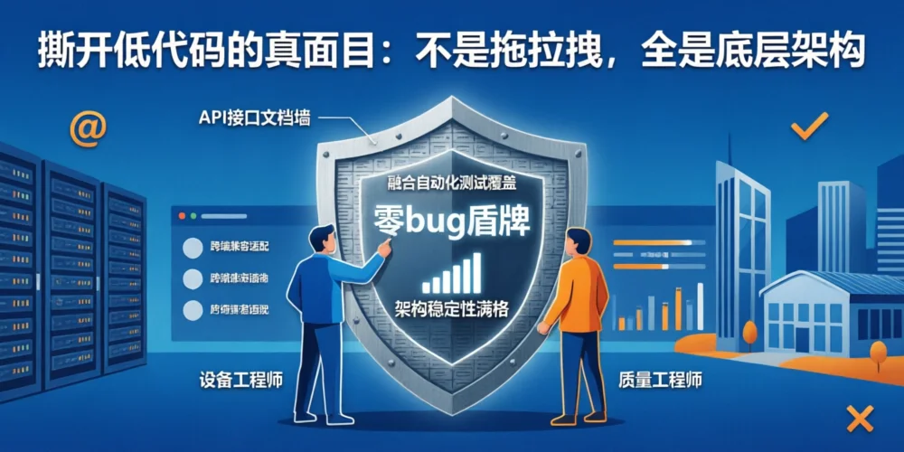 撕开低代码的真面目：不是拖拉拽，全是底层架构