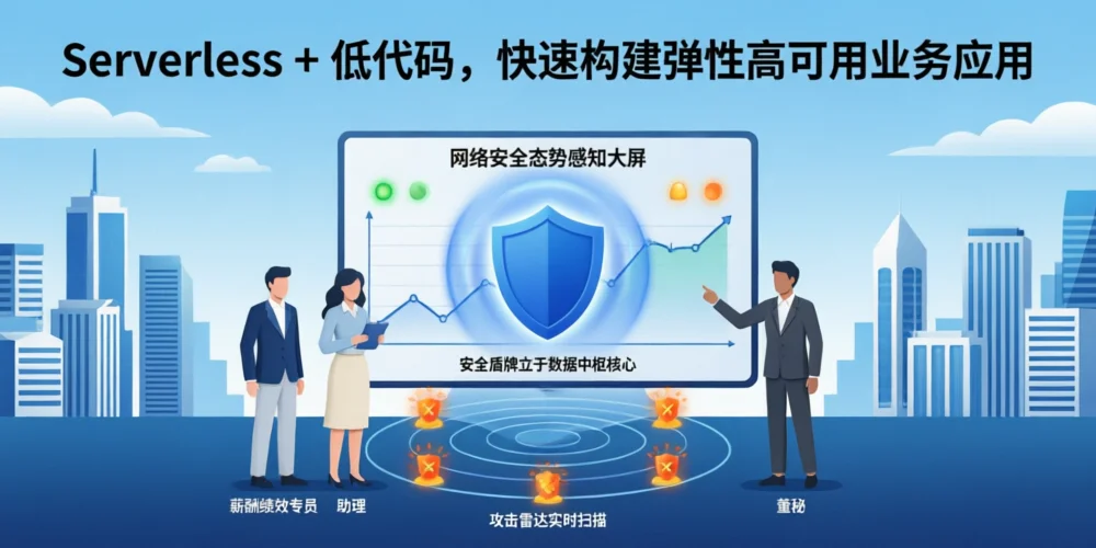 Serverless + 低代码，快速构建弹性高可用业务应用