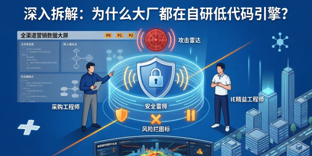 深入拆解：为什么大厂都在自研低代码引擎？