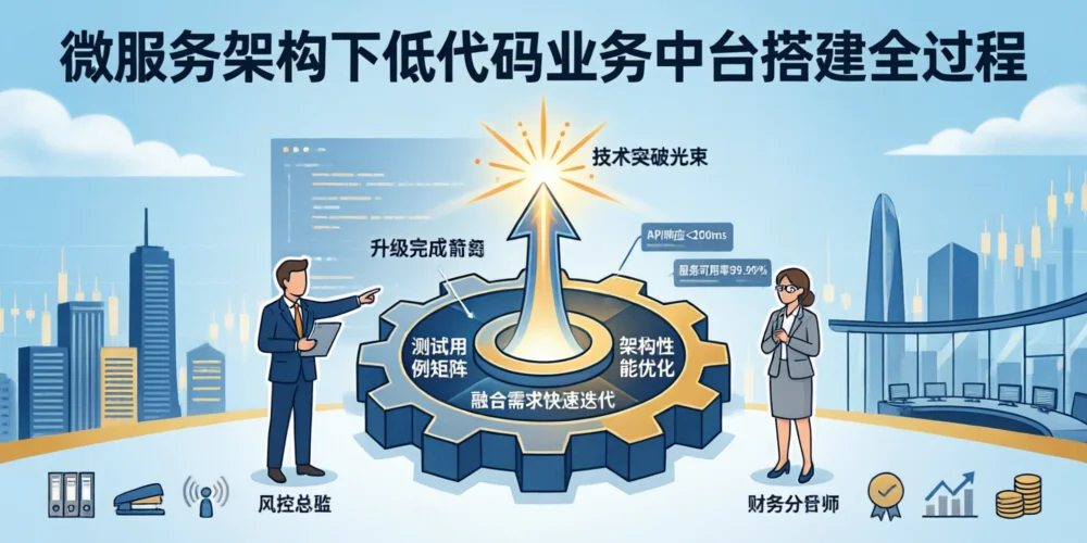 微服务架构下低代码业务中台搭建全过程