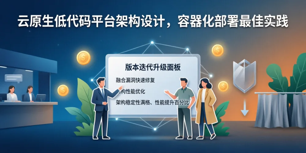 云原生低代码平台架构设计，容器化部署最佳实践