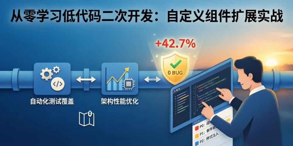 从零学习低代码二次开发：自定义组件扩展实战
