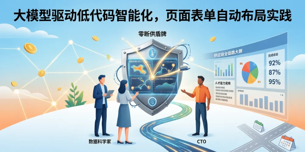 大模型驱动低代码智能化，页面表单自动布局实践