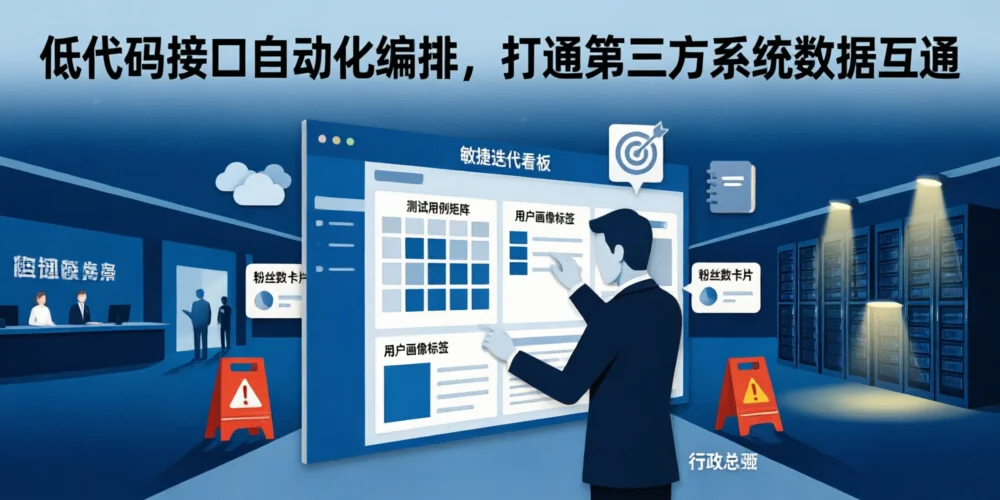 低代码接口自动化编排，打通第三方系统数据互通