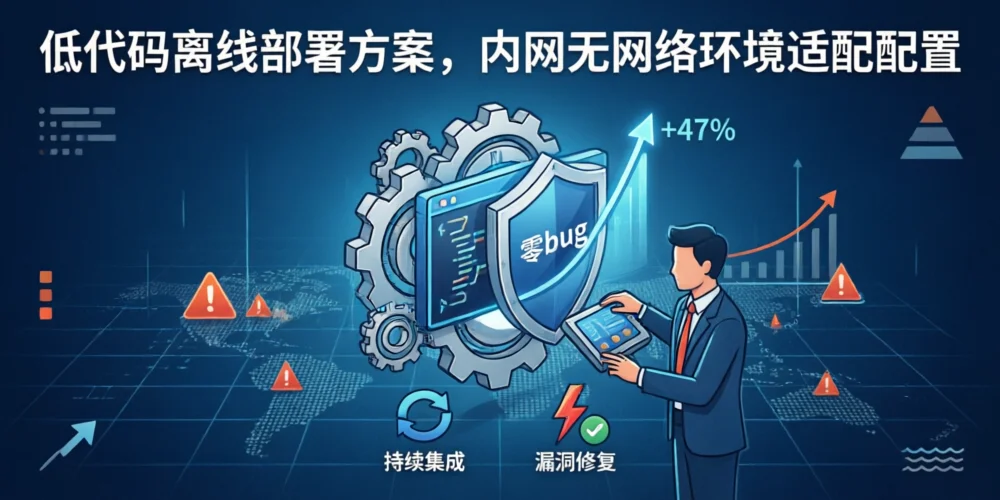 低代码离线部署方案，内网无网络环境适配配置