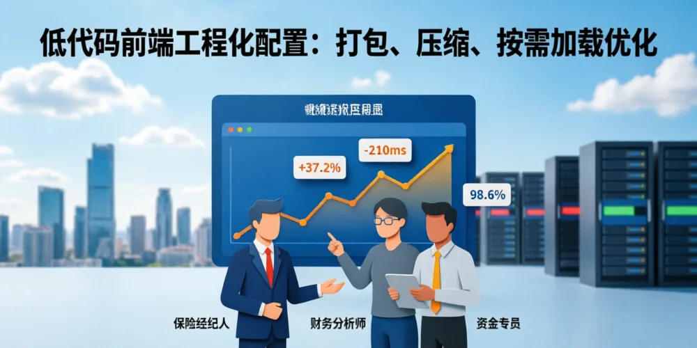 低代码前端工程化配置：打包、压缩、按需加载优化