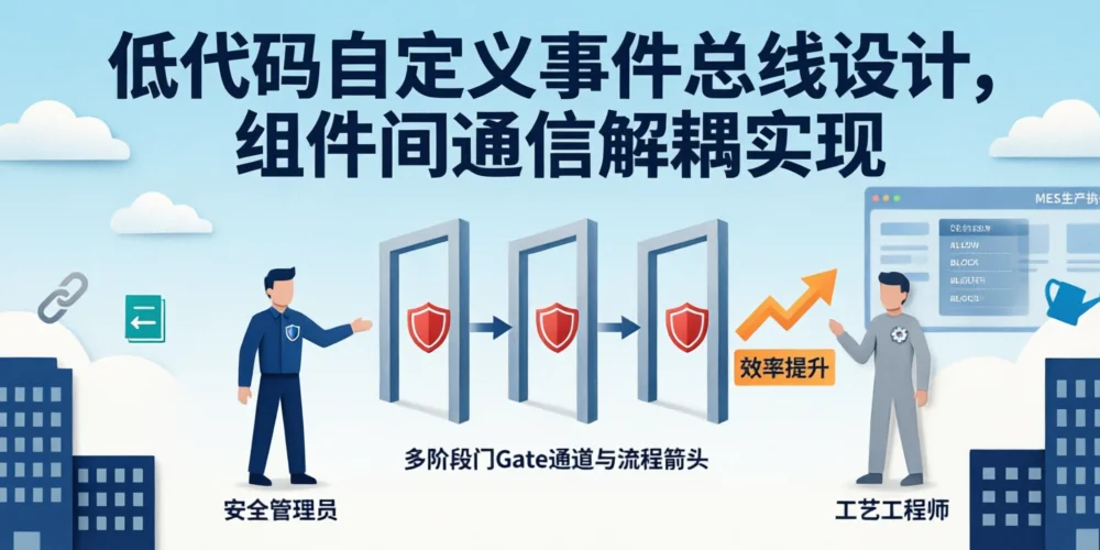 低代码自定义事件总线设计，组件间通信解耦实现
