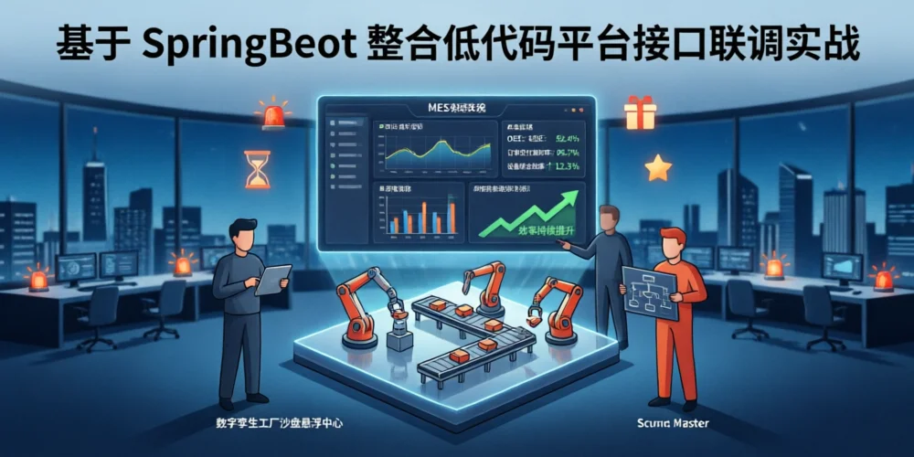 基于 SpringBoot 整合低代码平台接口联调实战