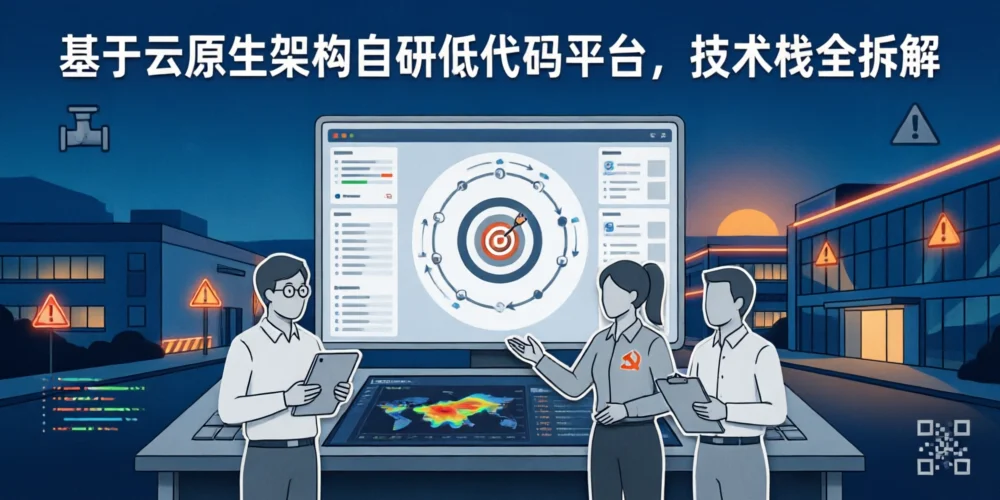 基于云原生架构自研低代码平台，技术栈全拆解