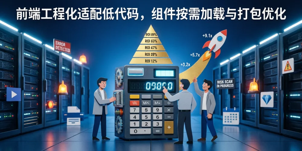 前端工程化适配低代码，组件按需加载与打包优化