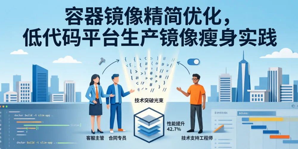 容器镜像精简优化，低代码平台生产镜像瘦身实践