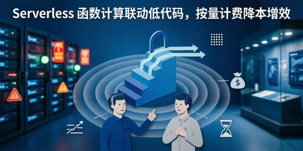 Serverless 函数计算联动低代码，按量计费降本增效