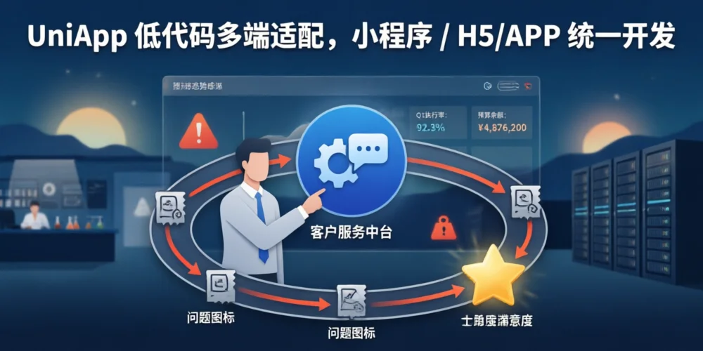 UniApp 低代码多端适配，小程序 / H5/APP 统一开发